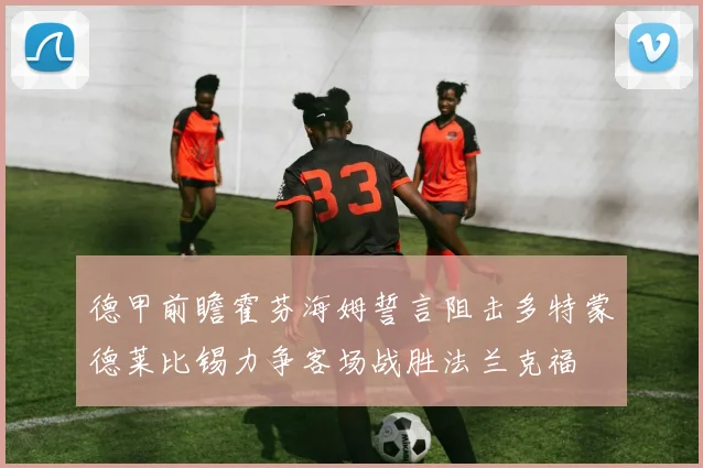 德甲前瞻霍芬海姆誓言阻击多特蒙德莱比锡力争客场战胜法兰克福