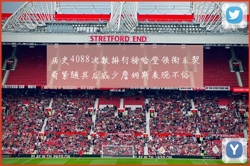 历史4088次数排行榜哈登领衔东契奇紧随其后威少詹姆斯表现不俗